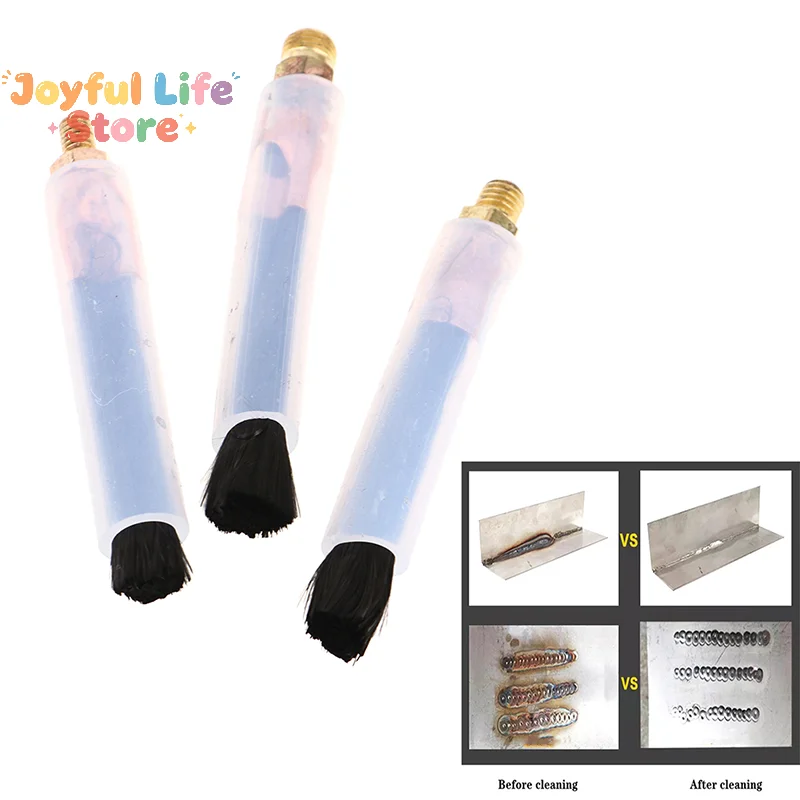 Hot Sale 1pcs Copper Head Weld Brushes For Polishing Machine Welding Seam Cleaner M6/M8/M10