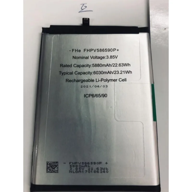New 3.85V 6000mAh for  WALTON WMB6000B Mobile Phone Battery
