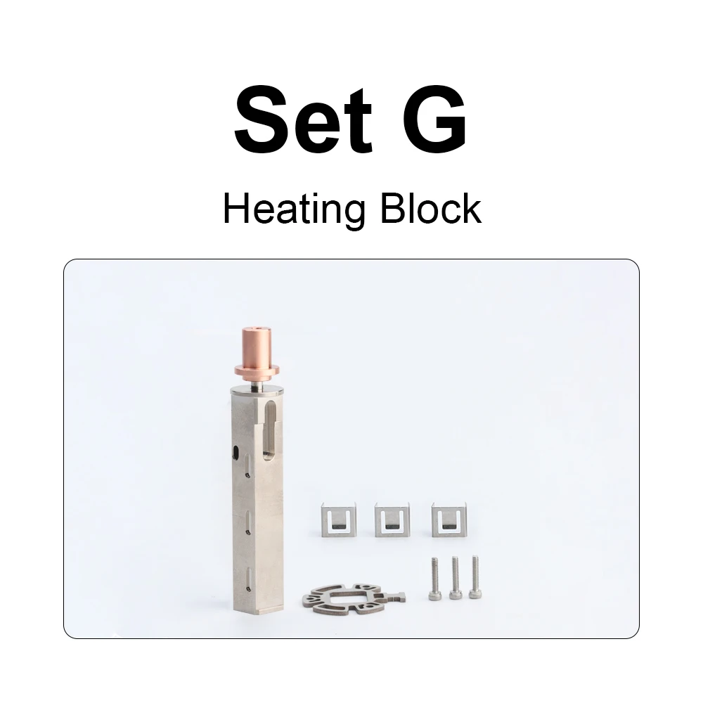 BLV ®   CHC XL Air Liquid Cooling Hotend hoge stroomsnelheid hoge snelheid slijtvaste FDM hotend Compatibel VORON Vervang Goliath