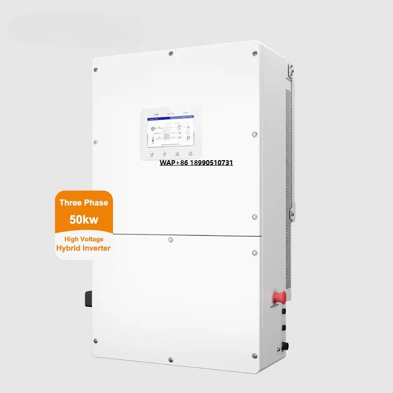 Solis S6-EH3P50K-NV-YD-H-US 3 Phase 50kw High Voltage Energy Storage Hybrid Solar Inverter for C&I PV System