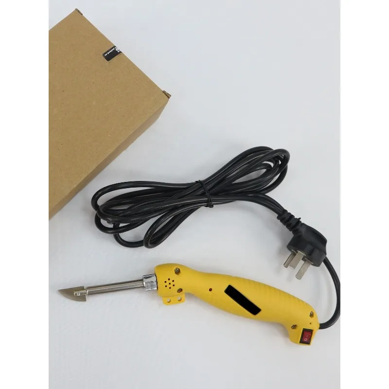 

Electric Heating Knife Hot Melt Cutting Knife Fabric Sponge Flag Wallcloth Cutter Scissor-type Cutting Tool