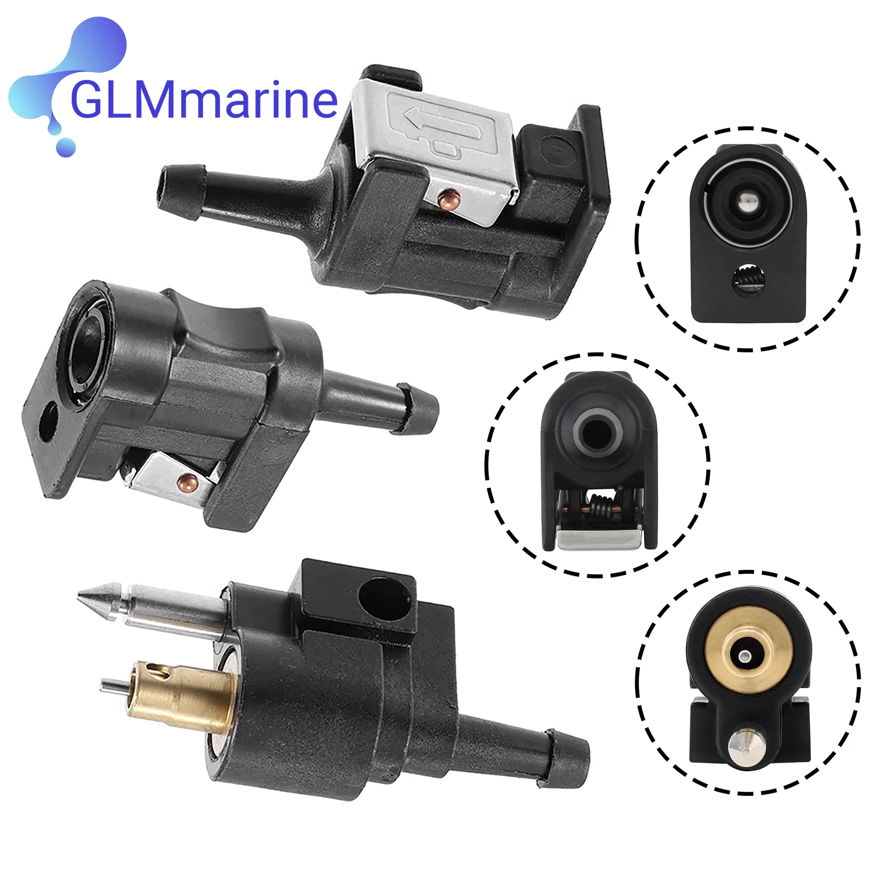 6G1-24304 6G1-24305-05  655-24305-01Fits For Yamaha Outboard Fuel Tank Hose Pipe Boat Engine Fuel Line Connector Pipe Joints