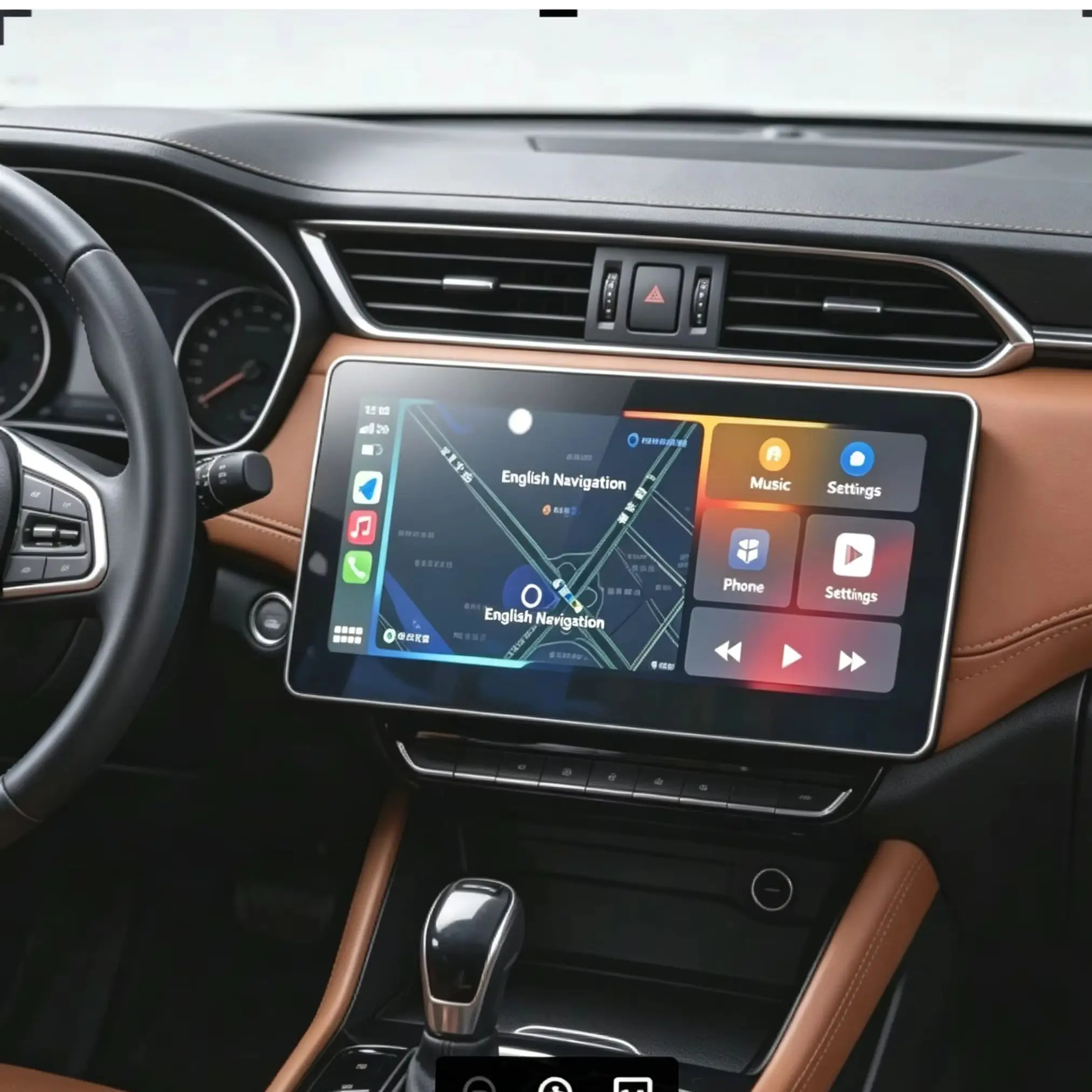 12.3' Car Radio Android 13 CarPlay For Alfa Romeo Giulia Stelvio 2016-2021 GPS Navigation Multimedia Player Stereo Host Headunit