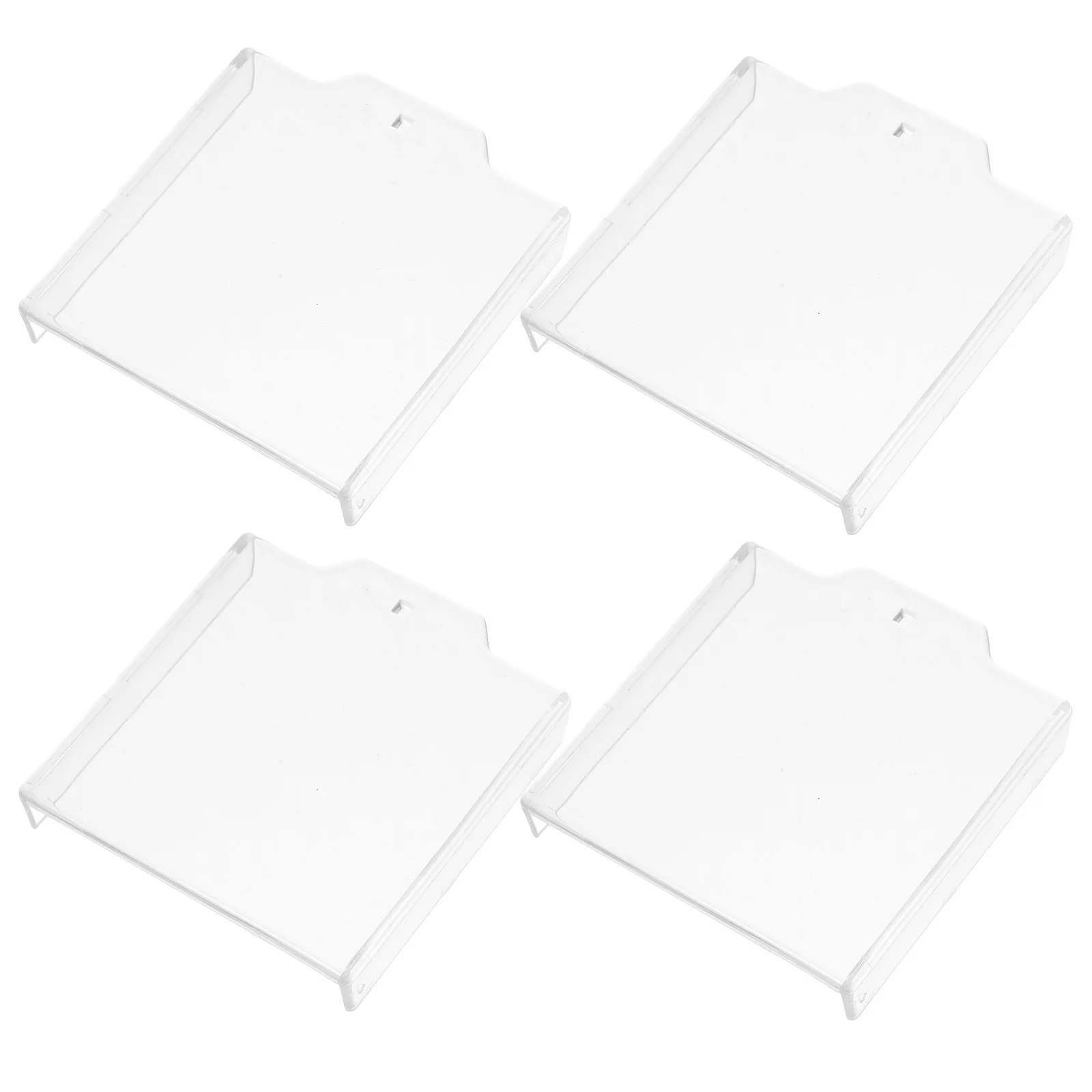 4 قطعة مفتاح شفاف للحماية المقاومة للحريق لنقاط الاتصال اليدوية أزرار الطوارئ كليب على أغطية الأزرار #3