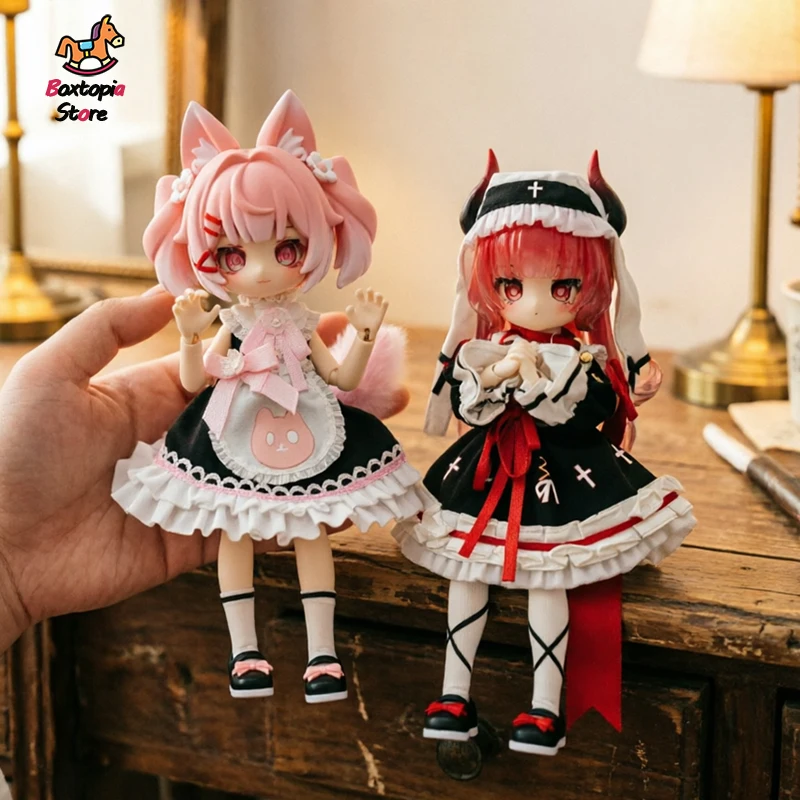 

Новая оригинальная коллекционная кукла BJD 1/12 в слепой коробке, серия Sakura Park Start Again, с подвижными суставами, аниме-фигурка, модель, милый подарок