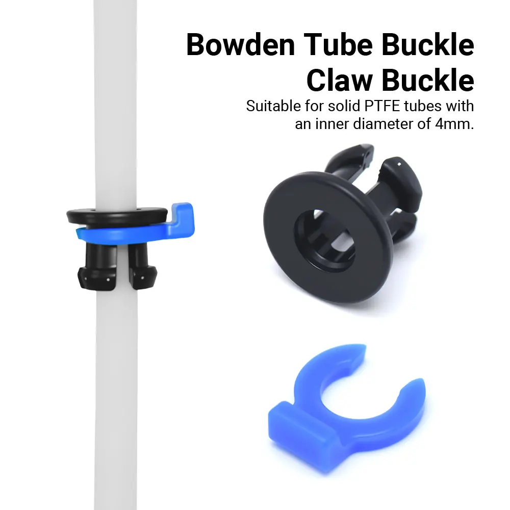 

Детали для 3D-принтеров: Пневматические соединители PC4-01, PC4-M6, зажимы-фиксаторы для хотэнда, экструдера, трубок Боудена, фитинги для PTFE-трубок, фитинги для филамента 1,75 мм