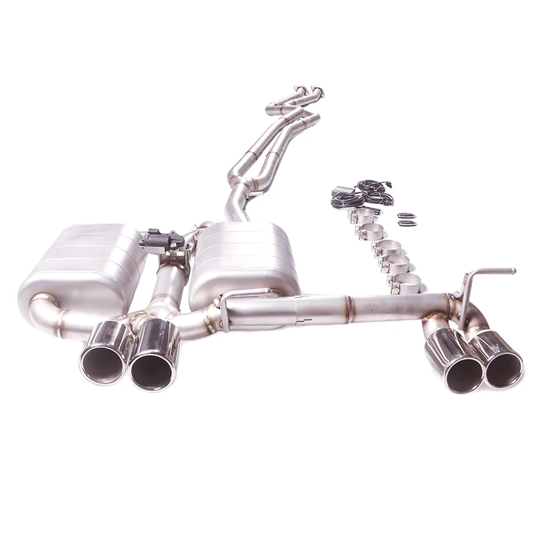 Factory Sales CATBACK Exhaust Pipe For BMW 3 Series E46 Exhaust System Chassis Model Matching M3 Rear Bumper