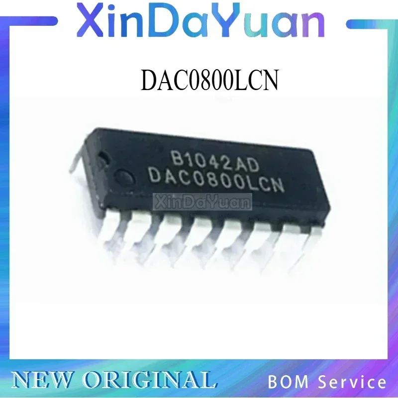 5 pcs  DAC0800 DAC0800LCN  DIP-16 DAC0800LCM LCMX SOP-16