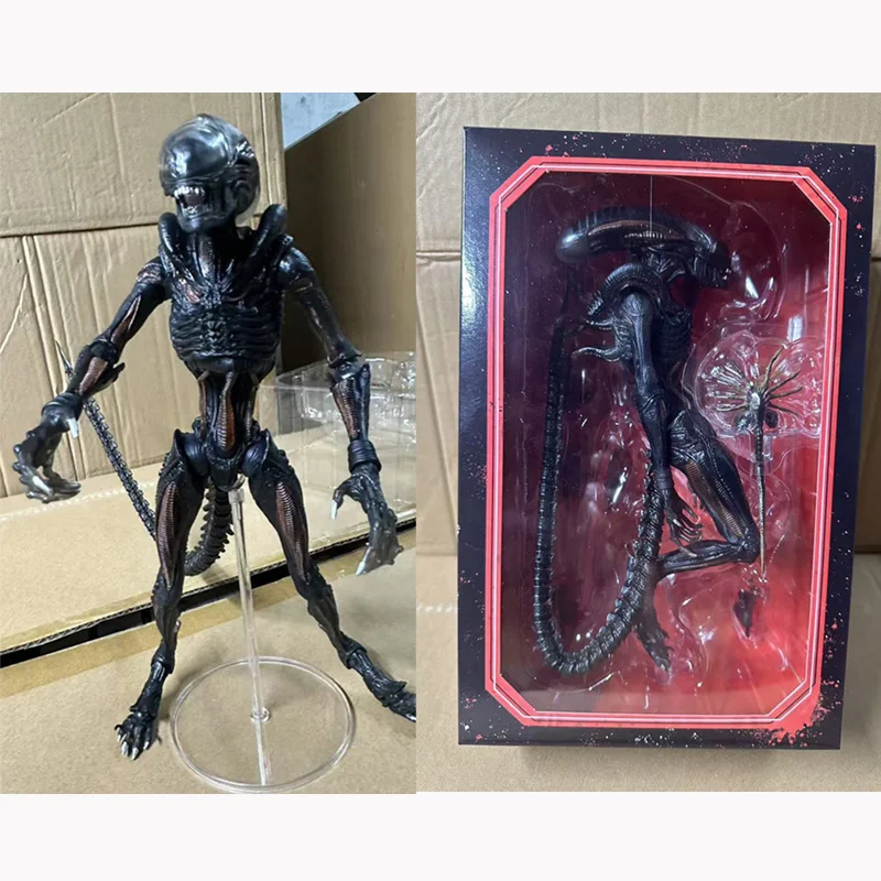 

NECA The ALIEN Romulus Ultimate Scorched Xenomorph Action Figure Aliens Model Toys Room Decoration Collection Present Gifts