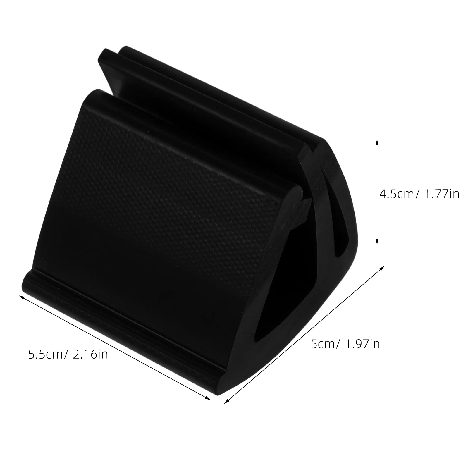 مشابك تثبيت على الزجاج الأمامي للعمود، مطاط عالي التحمل، آمن مناسب لركوب الخيل، لا توجد أدوات مطلوبة، سهلة التركيب #4