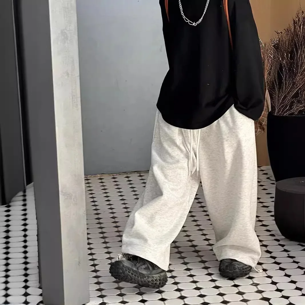 Children Clothing Kids Casual 2024 Spring and Autumn Boys Sports Loose Wide Leg Pants New Boys Straight Fashionable Pants