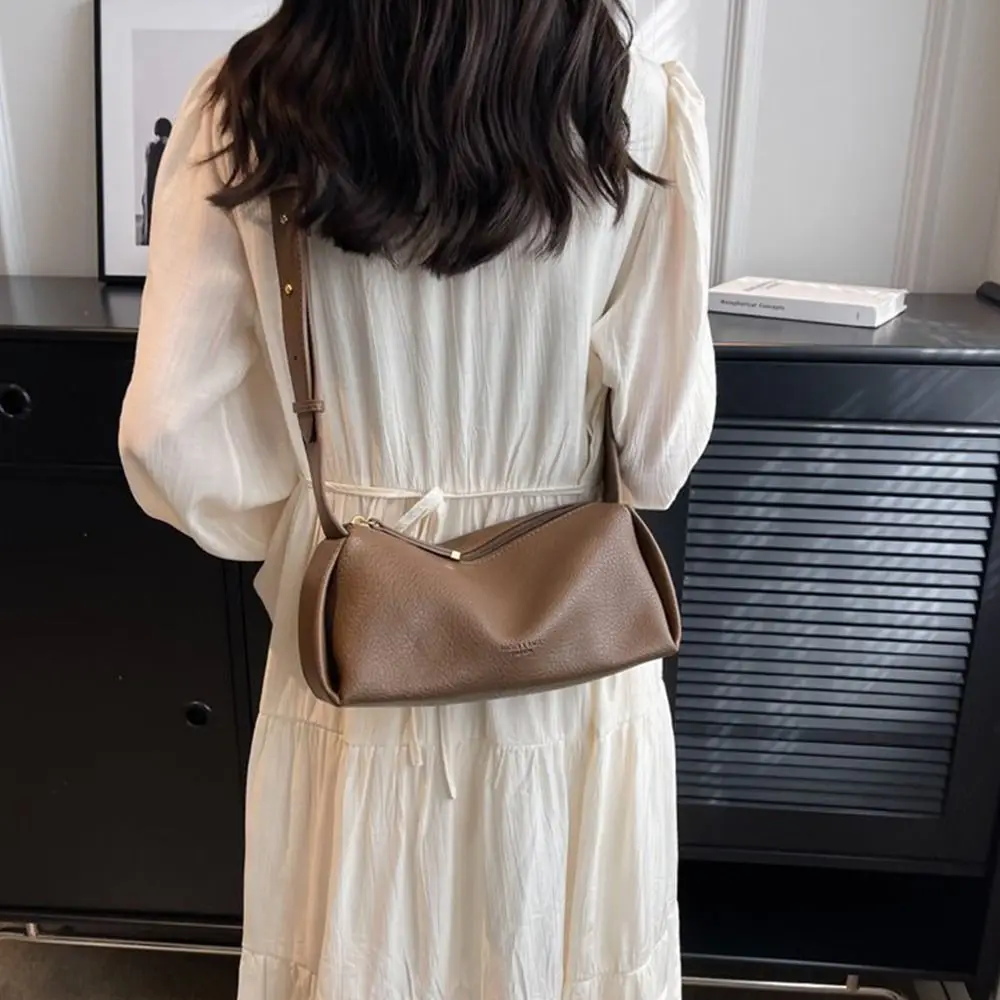 سعة كبيرة Lichee نمط حقيبة كروسبودي وسادة حقيبة بلون بولي Dumpling حقيبة زلابية حقيبة الأم حقيبة تسوق حقيبة كتف في الهواء الطلق