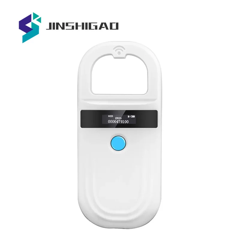 Pet ID Scanner 134.2Khz Chip Transponder FDX-B Pet Scanner ISO11784/5 Animal ID USB Dog Cat Horse Handheld Microchip Reader