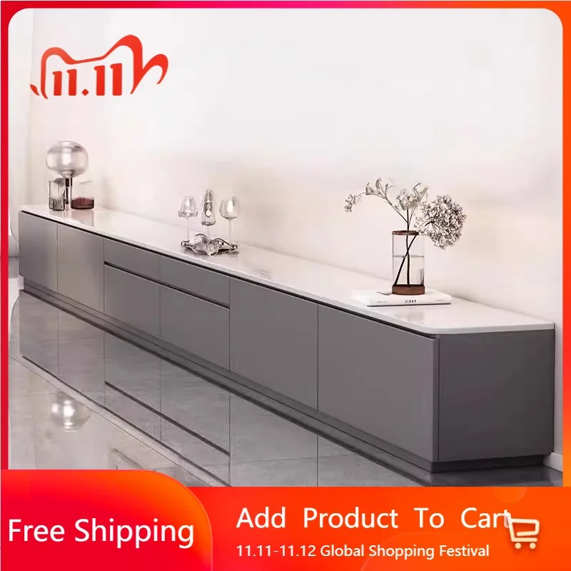 

Replica Heavy Tv Stand Alone Extended Office Designer White Tv Cabinet Modern Nordic Minimalist Office Creative Unique Furniture