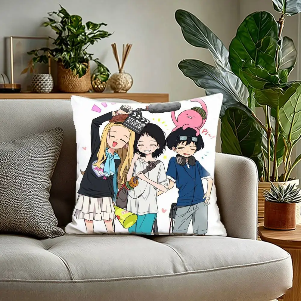 T-akopii no G-enzai  Pillow Case Anti-dustmite Pillowcase Invisible zipper silky Sofa cushion cover for bedroom