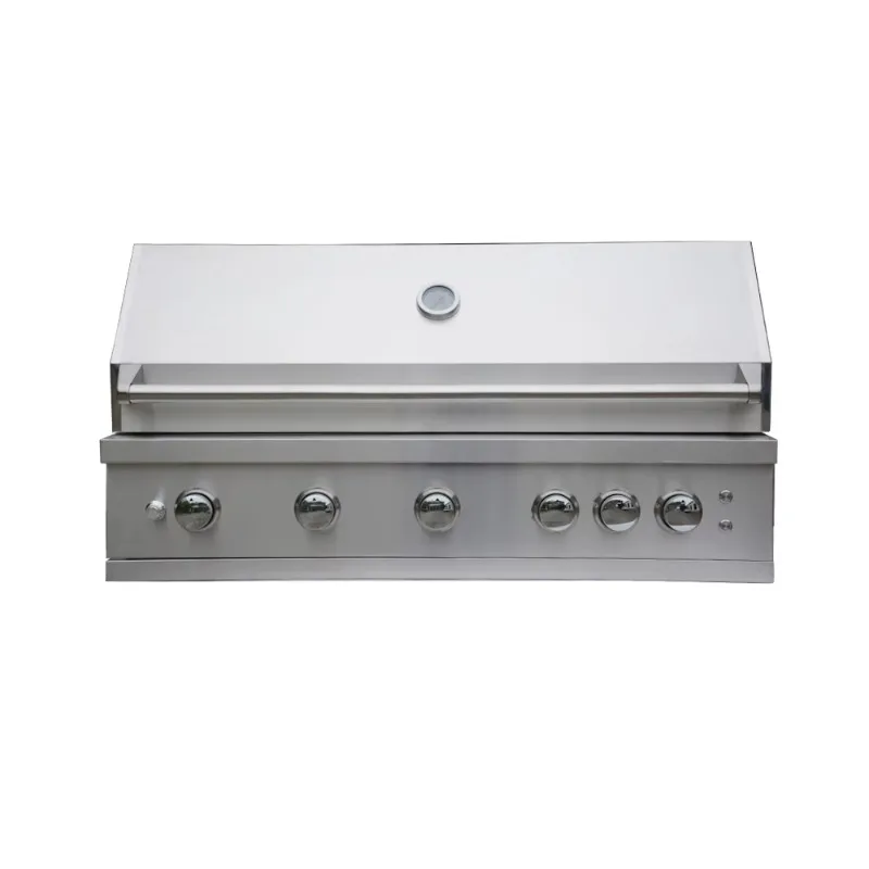 High-End Premium Rotisserie BBQ Grill with Infrared Burner for European Markets