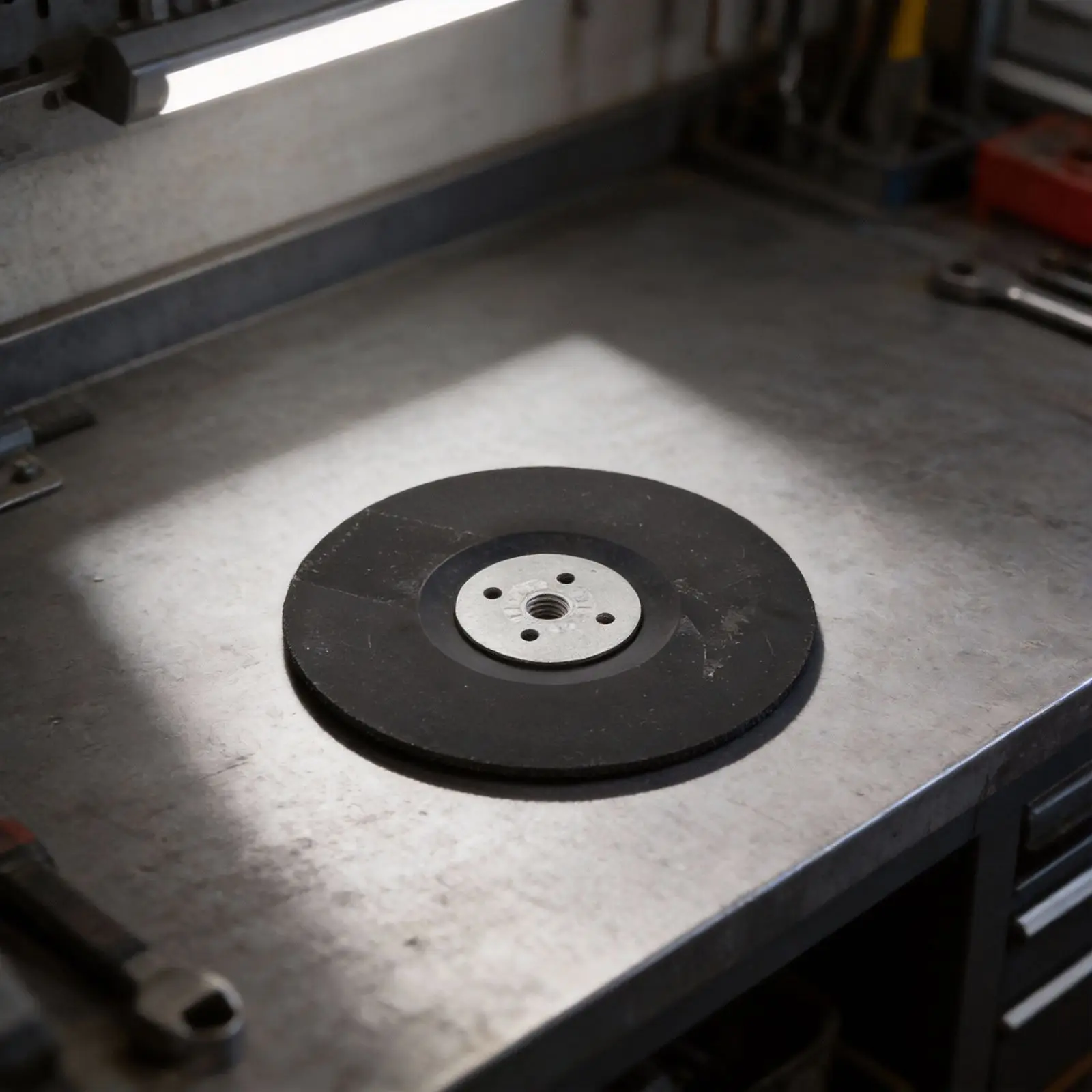 150mm Diameter Backing Pad for M14 Thread with Lock Nut 6 Inch Compatible with Fibre Disc Sanders and For Angle Grinders