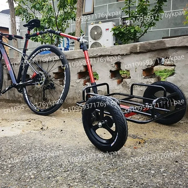 Bicycle Trailer Camp Car Outdoor Fishing Camping Hand Pull Car Rear Hanging Insulated Electric Vehicle Trailer