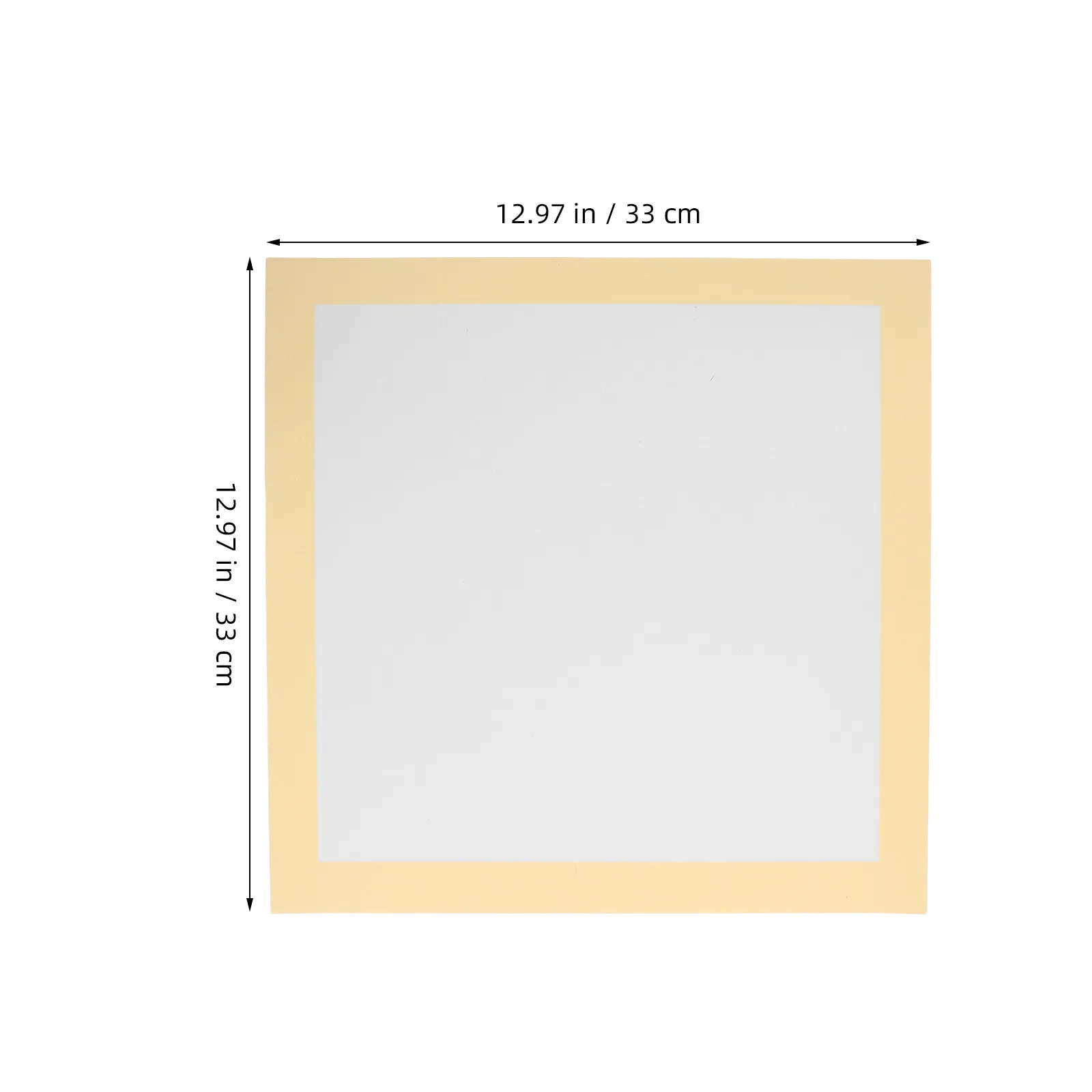 30Sheets Chinese Xuan Paper Thickened Calligraphy Paper Soft Ink Brush Writing Painting Practice Drawing Sheets 33x33cm