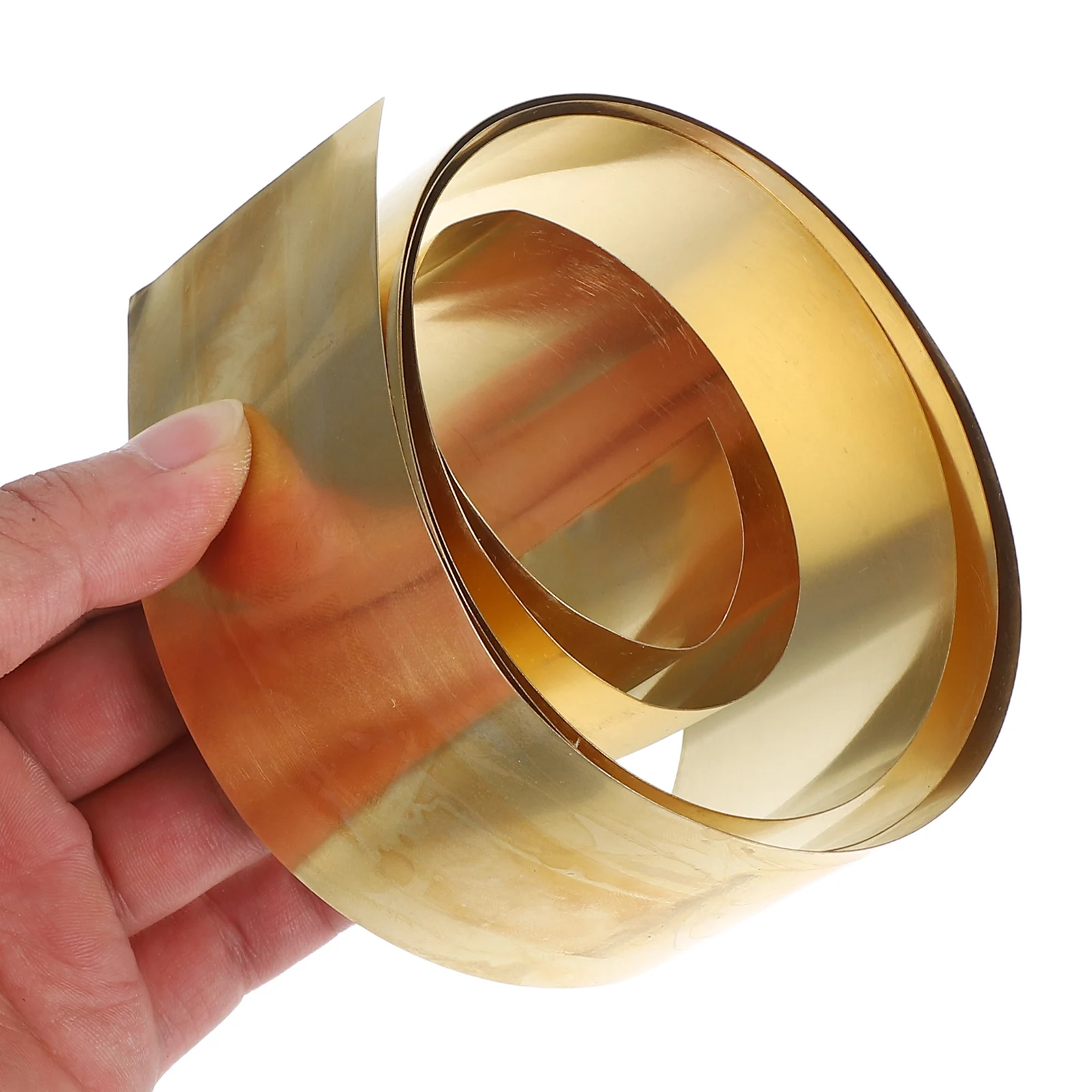 

Ultrathin 0.5Mm Brass Foil Roll High Purity Copper Sheet Easy Cutting Diy Craft Laboratory Electrical Jewelry Making Projects