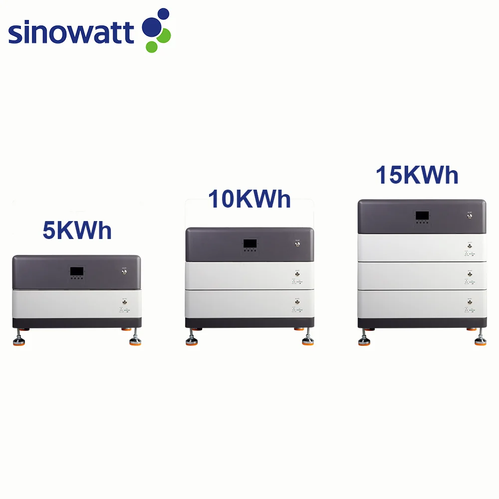 Home Solar Battery Storage System 5KWH 10kWh 15KWH 20KWH All in One ESS Stackable Lifepo4 Battery Stacked Home Energy Storage