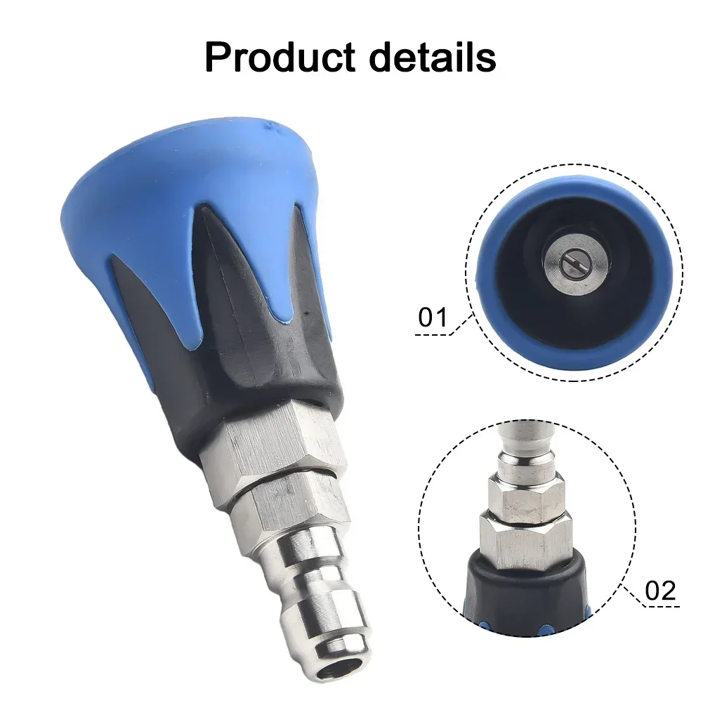 

Three Angle Options for High Pressure Washer Nozzles Enhance Your Cleaning Experience with Choices of 15 25 or 40 Degrees