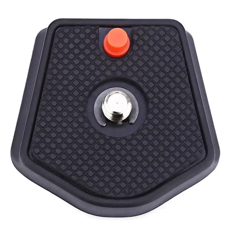 Quick Release Plate 1/4Inch ABS Black Pistol Grip Head Adaptor For Manfrotto 7321YB MKC3-H01 MKC3-H02 Camera Series Tripod Heads