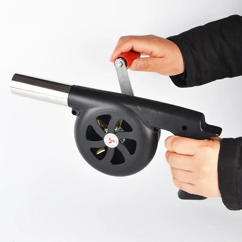 

Household Hand Blower Portable BBQ Blower Outdoor Barbecue Accessories Tools