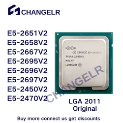 E5-2651V2 E5-2658V2 E5-2667V2 E5-2695V2 E5-2696V2 E5-2697V2 10Core 20Threads LGA2011 E5 2697 V2 2667 V2 2696 LGA 2011