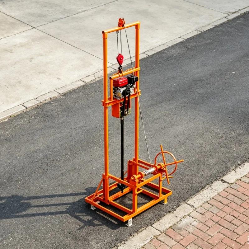 

Customized Well Drilling Equipment, Bestselling Water Well Drill Rig, Small Exploration Drilling Rig, Survey Drilling Machine