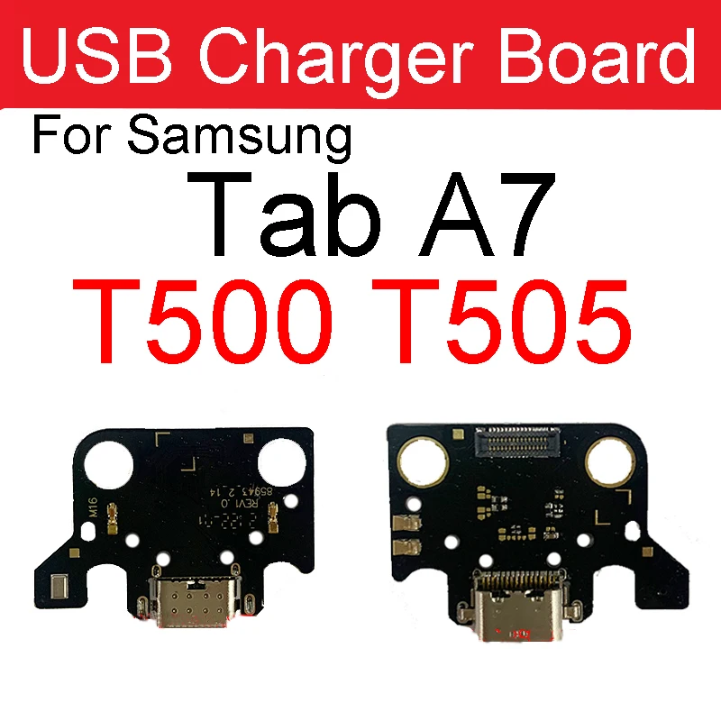 

USB-порт для зарядки док-станции, гибкий кабель для Samsung Galaxy Tab A7 10,4 дюйма (2020) T500 T505, разъем для зарядного устройства, детали печатной платы