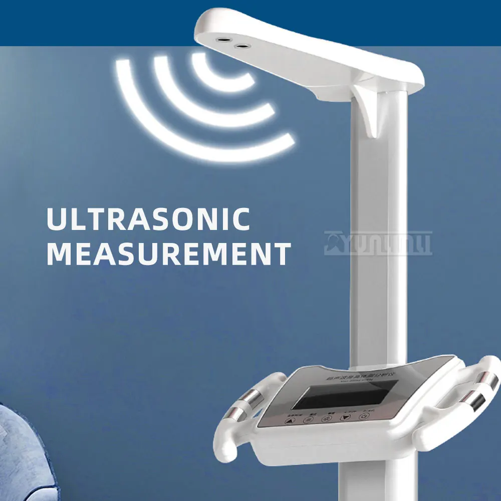 Ultrasonic height and weight scale measuring instrument, electronic scale, body fat scale, intelligent voice