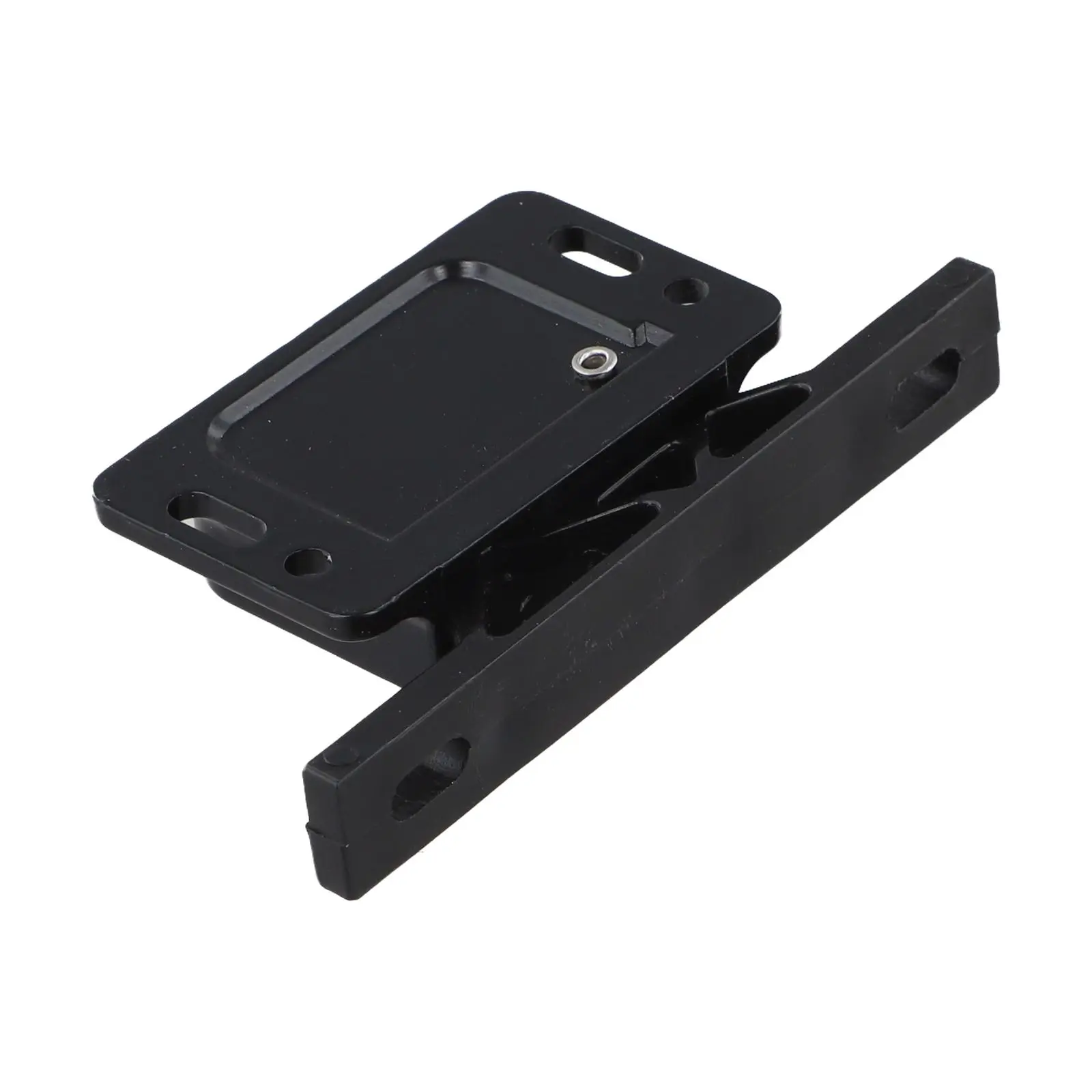 RV Cabinet Door Latch Without Screws Cabinet Latch Drawer Latches Black Door Latch Set Versatile Application Easy Installation