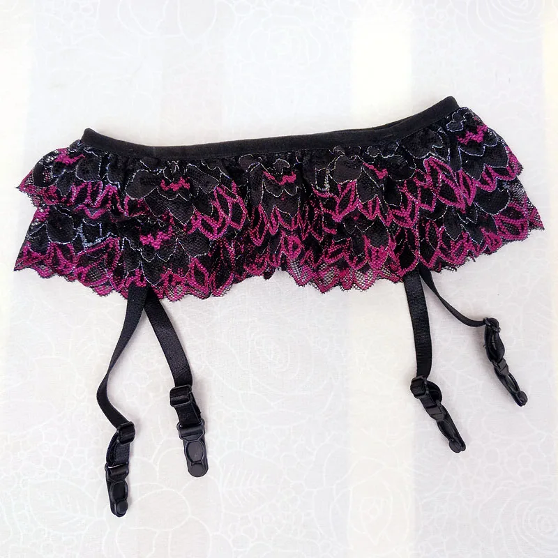 أزياء مثير الحمالات سيسي يرتدي شير الدانتيل والتطريز رجل ثونغ الملابس الداخلية الأربطة حزام للجوارب هدفين الملابس الداخلية #5