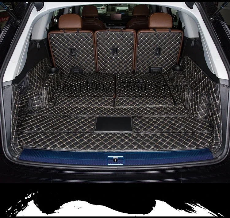 

Car Trunk Mats For Audi Q7 7 Seater 5 Seater 2016-2023 Cargo Liner Accesorios Para Auto Alfombrillas Coche Tapetes Para Carro