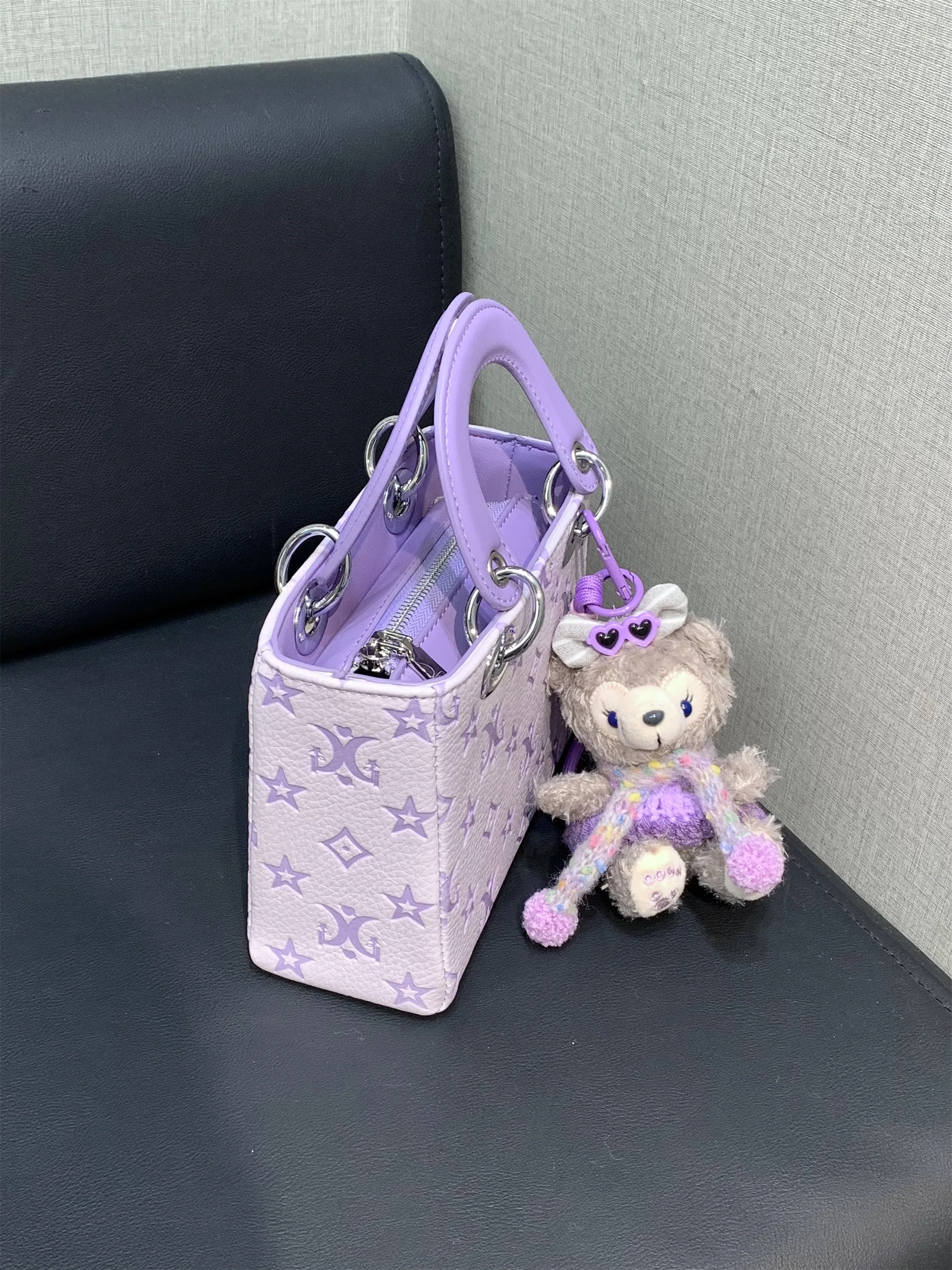 faionable-purple-doll-design-crossbody-bag-for-women-ciyah-sweet-lady-sle-cowhide-leather-handbag-with-document-ket