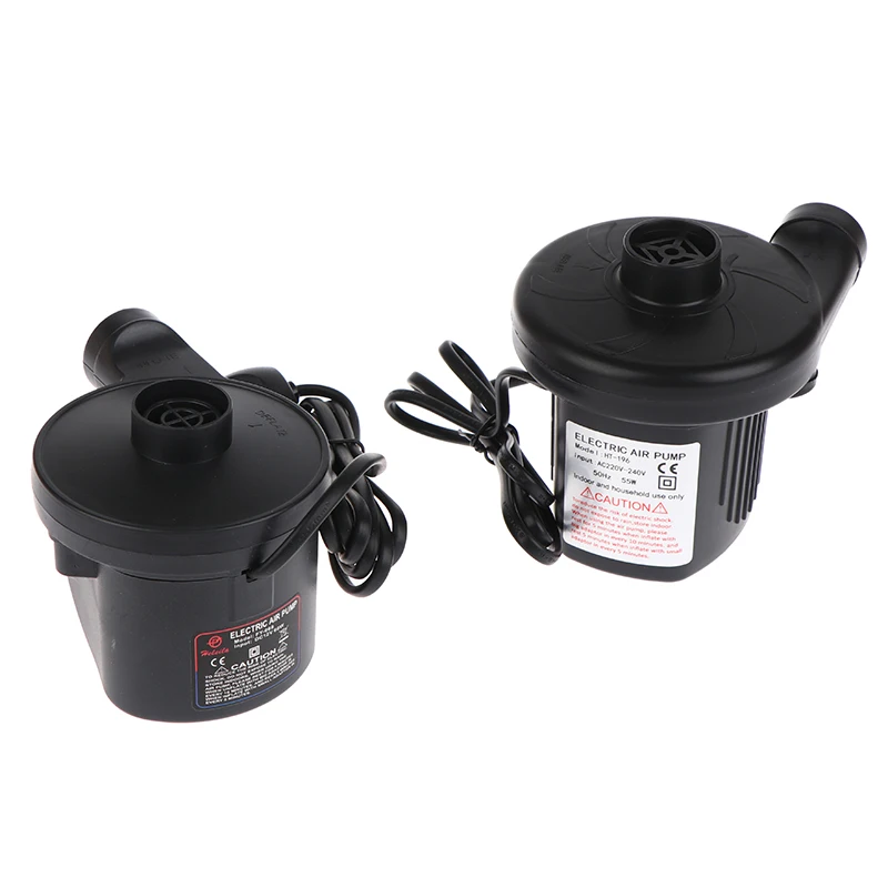 Home Use Camping Inflator Portable Electric Inflatable Pump With 3 Nozzles Air Mattress Boat Auto Air Inflatable Pump For Car