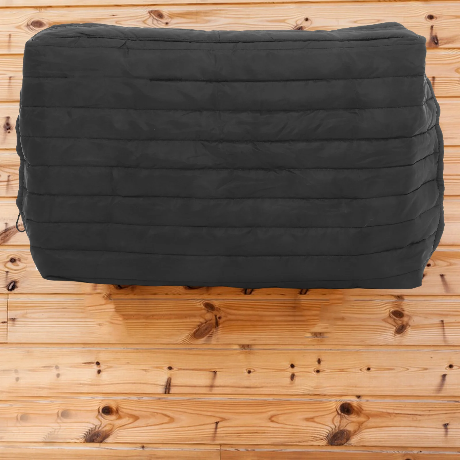 

Air Conditioner Cover 63X43X9Cm Black Indoor Window Unit Protection Insulated Dust Proof Universal Fit For Split Portable