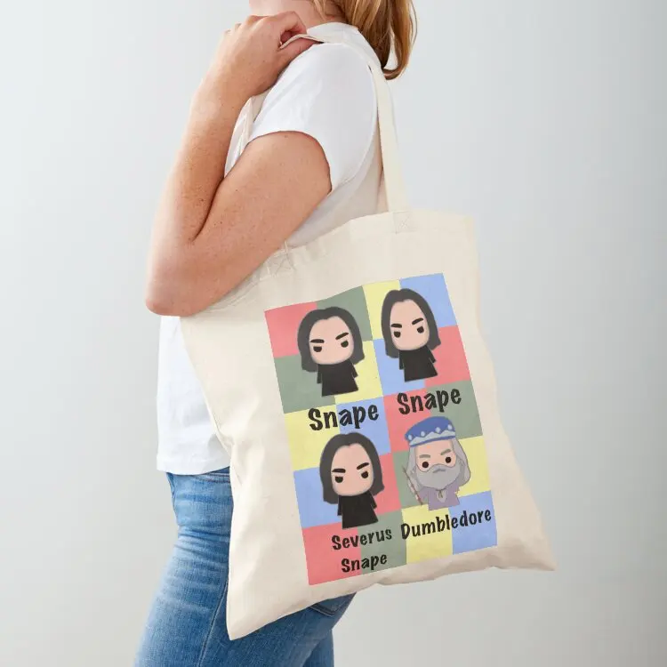 

Snape, Snape, Severus snape Tote Bag tote woman screen supermarket folding