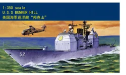 MiniHobby 1/350 80702 USS Cruiser Bunker Hill Assembly model