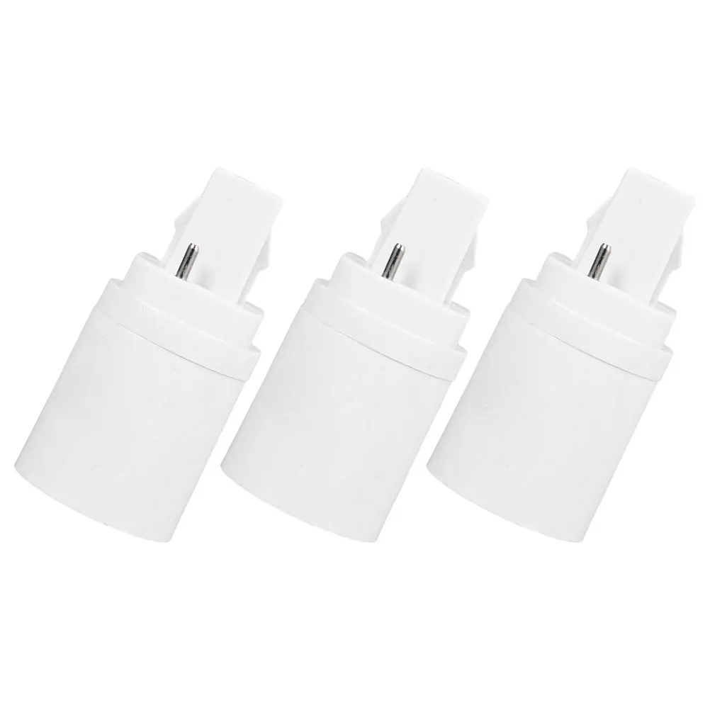 

3Pcs Light Bulb Socket Converter to E27 Screw Base Adapter Compact Design for Table Lamps Wall Lights Chandeliers Lamp