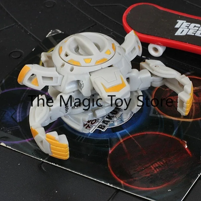 Bakugan Transforming Ball Original, Dragão Branco com Atributo de Luz e Atributo de Vento, Figura de Ação Bakugan de Corda, Modelo Colecionável