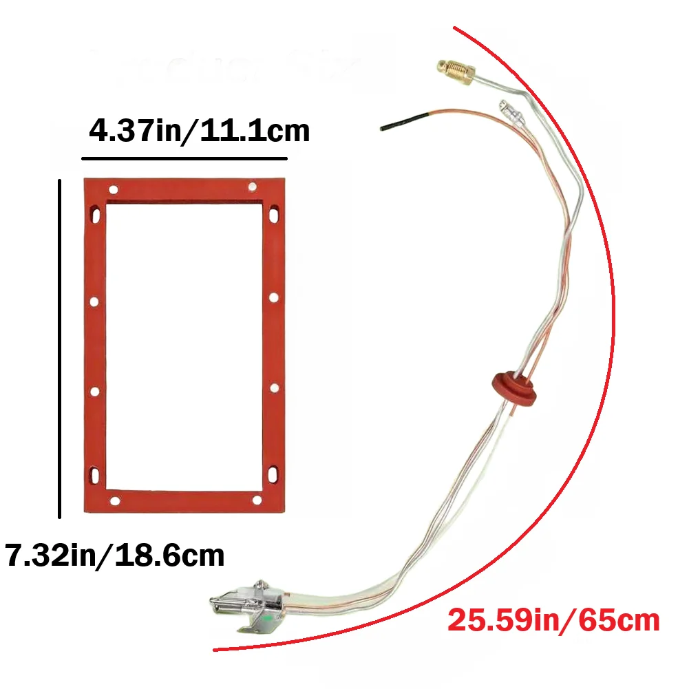 Replacement Parts SP20305A Kit Home Water Heater Repair Metal Construction Ceramic Insulator Consistent Spark Generation