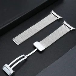 NO Gaps Stainless Steel Band for Samsung Watch 7 Ultra 47mm Magnetic Metal Sport Bracelet for Watch 7 Ultra 47mm Milanese Correa