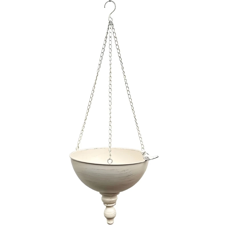 Modern Metal Hanging Bucket Planter Flower Pot For Indoor Outdoor Use best sale