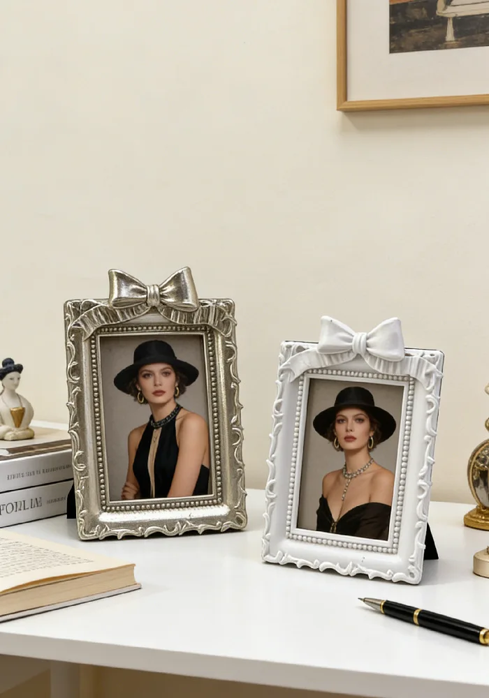 Mini-Fotorahmen im europäischen Stil, Tisch- und Wandfotorahmen, Heimdekoration, Erinnerungs-Tischdekoration, Bilderrahmen – Detail 6