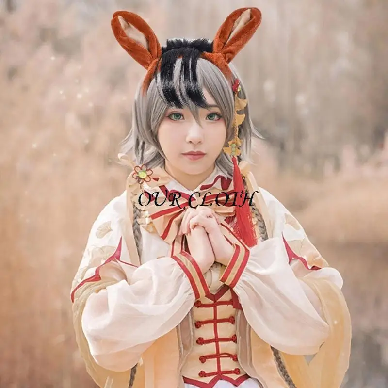 حصان Cosplay ملحق الحصان الذيل الأذن أذن العادل هالوين زي حصان Y1AC