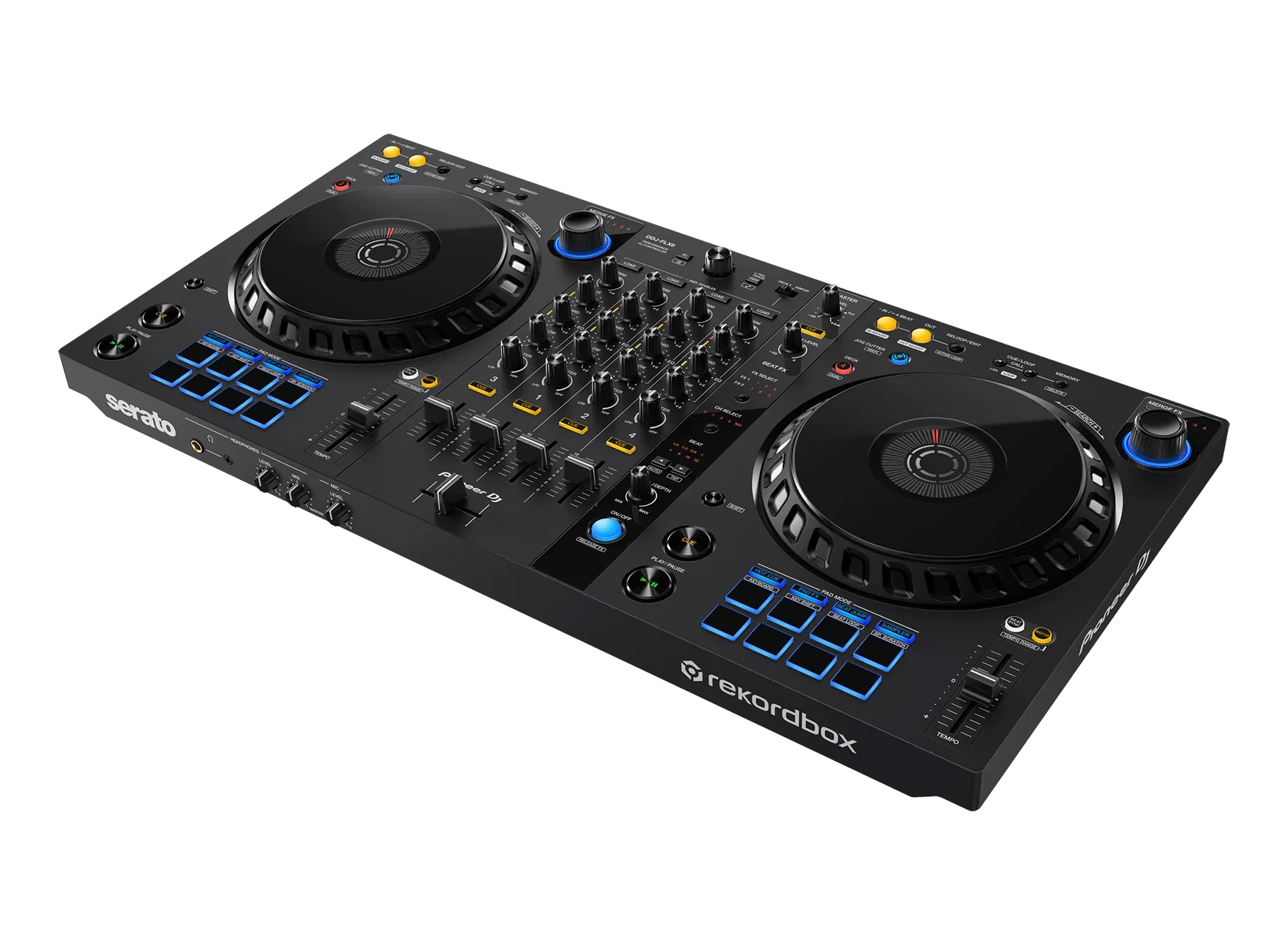 وحدة تحكم Pioneer DJ DDJ-FLX6-GT للشحن السريع