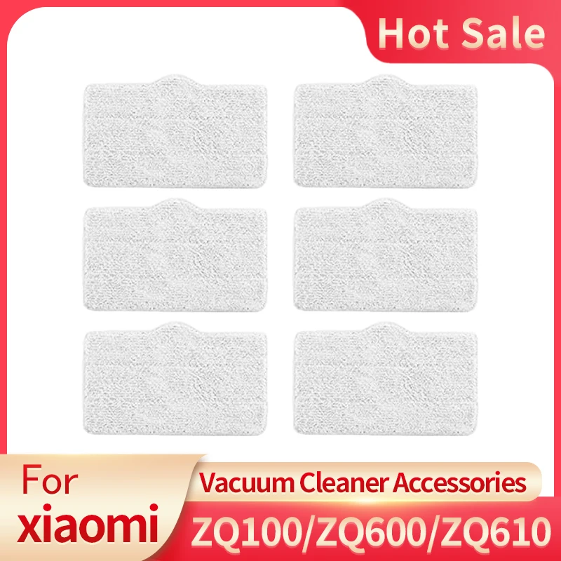 For XiaoMi Deerma DEM ZQ100 ZQ600 ZQ610 Handhold Steam Vacuum Cleaner Mop Cloth Rag Replacement Accessories