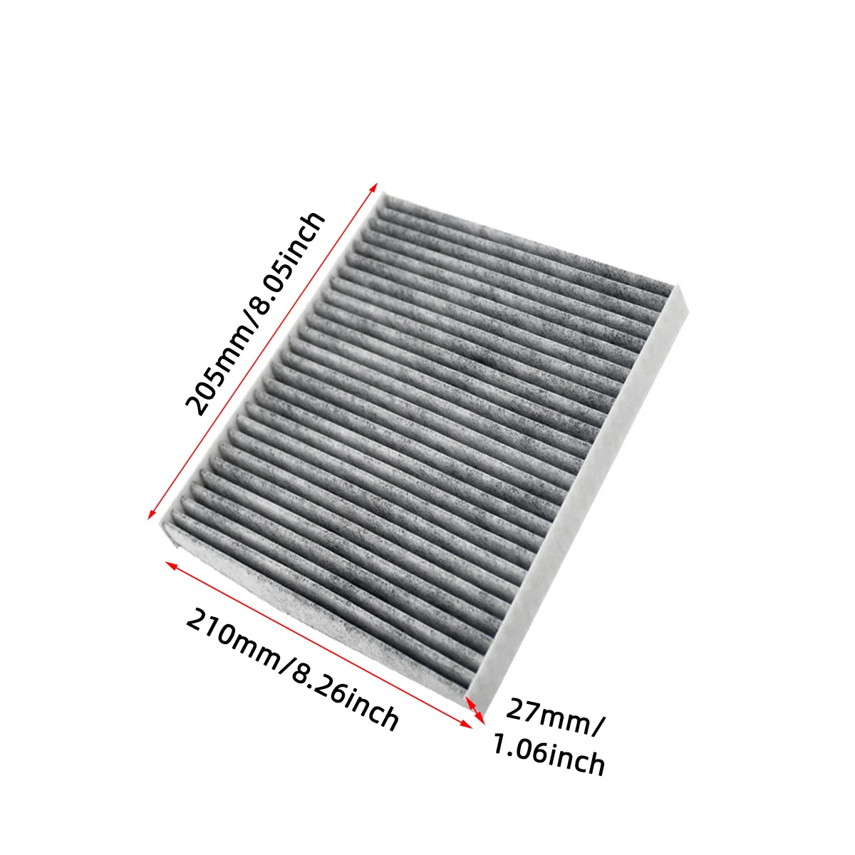 Car Air Filter for Honda CR-V 2017-2023 Carbon Fiber Cabin Auto Filters 80291-T5R-A01 80291-TF0-405 80291-TF0-E01 CF11182